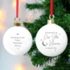 Personalised Our Star In Heaven Bauble