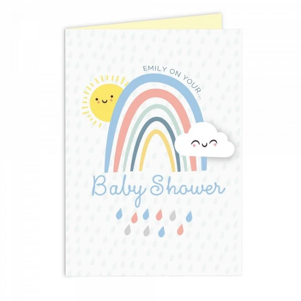 Personalised Baby Shower And New Baby Card 2 Personalised Baby Shower And New Baby Card - Image 2