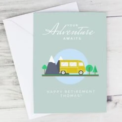 Personalised Leaving Retirement Adventure Card -Xmas Decor Shop gc00678 4