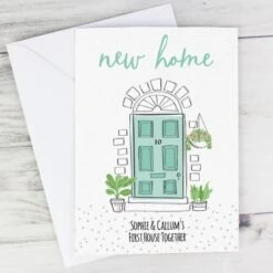 Personalised New Home Card -Xmas Decor Shop gc00680 4