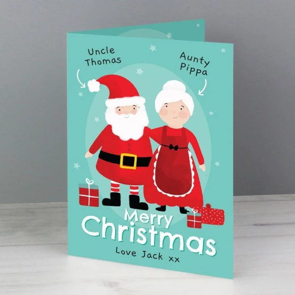 Personalised Mr & Mrs Claus Card 5 Personalised Mr & Mrs Claus Card - Image 5