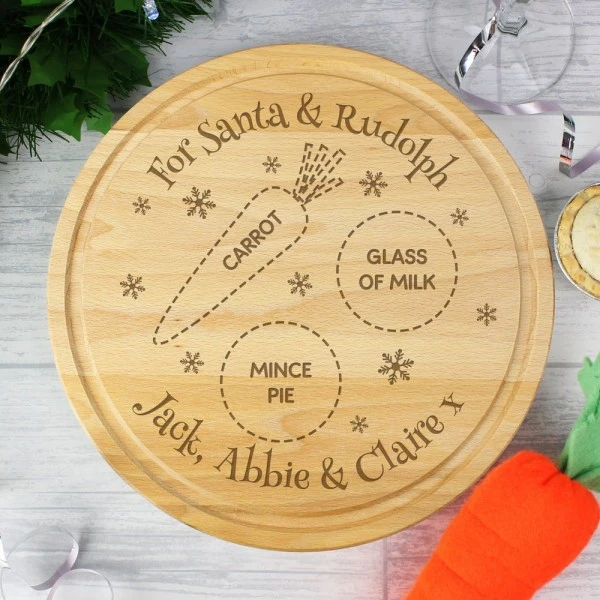 Personalised Christmas Eve Mince Pie Board 3 Personalised Christmas Eve Mince Pie Board - Image 3