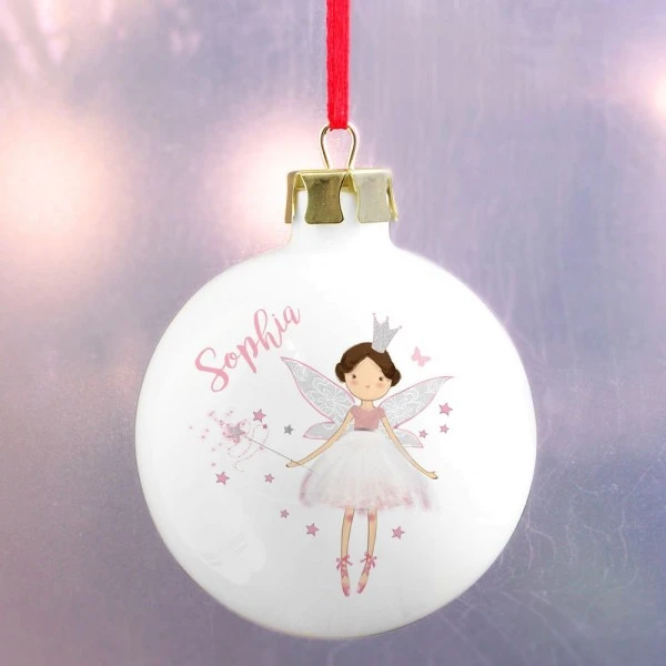 Personalised Fairy Princess Bauble 3 Personalised Fairy Princess Bauble - Image 3