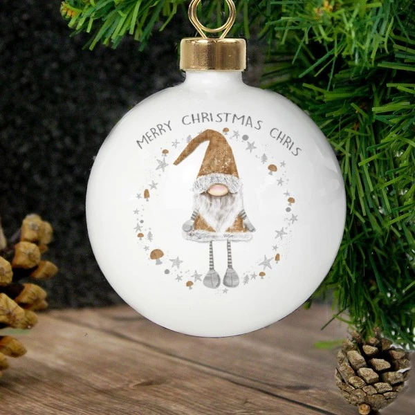 Personalised Christmas Gonk Bauble 4 Personalised Christmas Gonk Bauble - Image 4