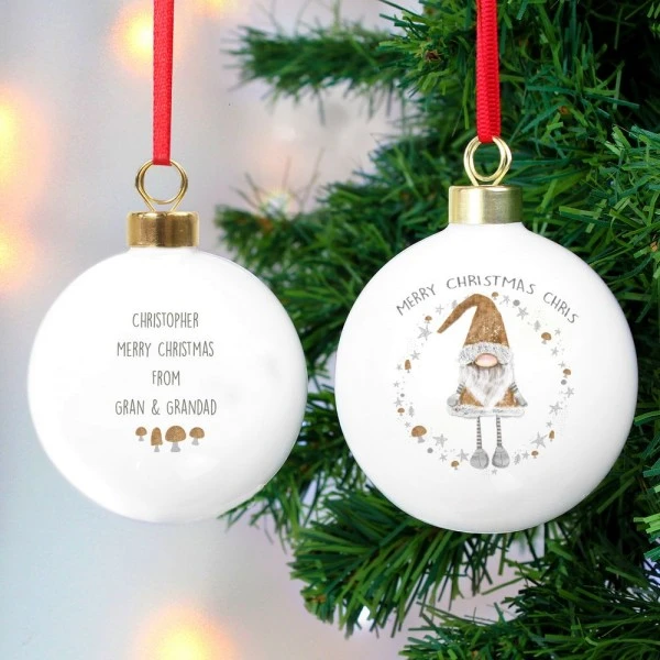 Personalised Christmas Gonk Bauble 5 Personalised Christmas Gonk Bauble - Image 5