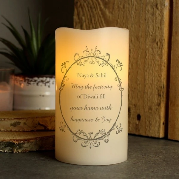 Personalised Ornate Frame LED Candle 4 Personalised Ornate Frame LED Candle - Image 4