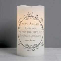 Personalised Ornate Frame LED Candle 15 Personalised Ornate Frame LED Candle -Xmas Decor Shop p0409c65 5