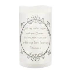 Personalised Ornate Frame LED Candle 18 Personalised Ornate Frame LED Candle -Xmas Decor Shop p0409c65 8