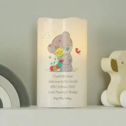 Personalised Tiny Tatty Teddy Cuddle Bug Nightlight LED Candle -Xmas Decor Shop p0409d04 6