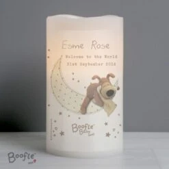 Personalised Boofle Baby Nightlight LED Candle -Xmas Decor Shop p0409d32 2
