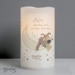 Personalised Boofle Baby Nightlight LED Candle -Xmas Decor Shop p0409d32 3