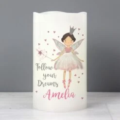 Personalised Fairy Princess Night Light LED Candle -Xmas Decor Shop p0409d55 2