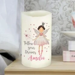 Personalised Fairy Princess Night Light LED Candle -Xmas Decor Shop p0409d55 5