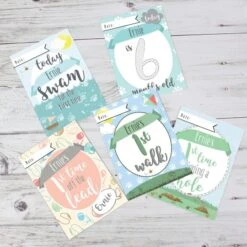 Personalised Puppy Cards: For Milestone Moments 10 Personalised Puppy Cards: For Milestone Moments -Xmas Decor Shop p0512aa10 2