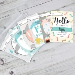 Personalised Puppy Cards: For Milestone Moments 14 Personalised Puppy Cards: For Milestone Moments -Xmas Decor Shop p0512aa10 6