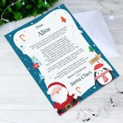 Personalised Christmas Penguin Letter -Xmas Decor Shop p0512aa98 3