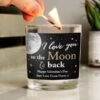 Personalised You Are My Sun My Moon Scented Jar Candle