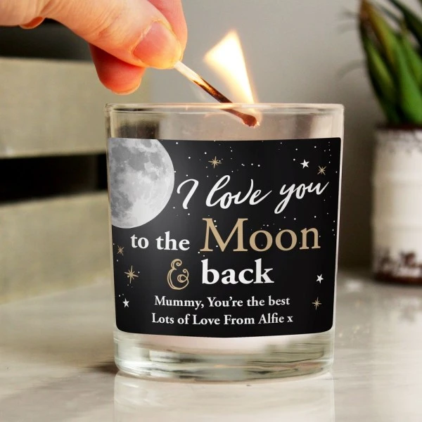 Personalised You Are My Sun My Moon Scented Jar Candle 3 Personalised You Are My Sun My Moon Scented Jar Candle - Image 3