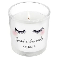 Personalised Eyelashes Scented Jar Candle -Xmas Decor Shop p0512ac33 4