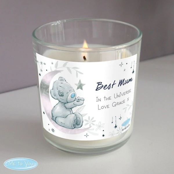 Personalised Moon & Stars Me To You Scented Jar Candle 1 Personalised Moon & Stars Me To You Scented Jar Candle