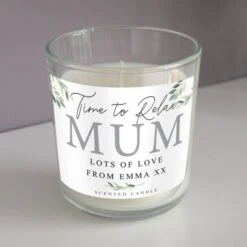 Personalised Botanical Leaves Scented Jar Candle 19 Personalised Botanical Leaves Scented Jar Candle -Xmas Decor Shop p0512ac41 9