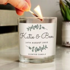 Personalised Botanical Scented Jar Candle 6 Personalised Botanical Scented Jar Candle -Xmas Decor Shop p0512ad37 2