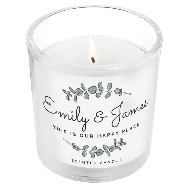 Personalised Botanical Scented Jar Candle 4 Personalised Botanical Scented Jar Candle - Image 4