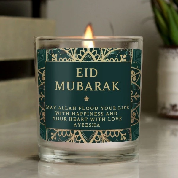 Personalised Eid And Ramadan Scented Jar Candle 2 Personalised Eid And Ramadan Scented Jar Candle - Image 2
