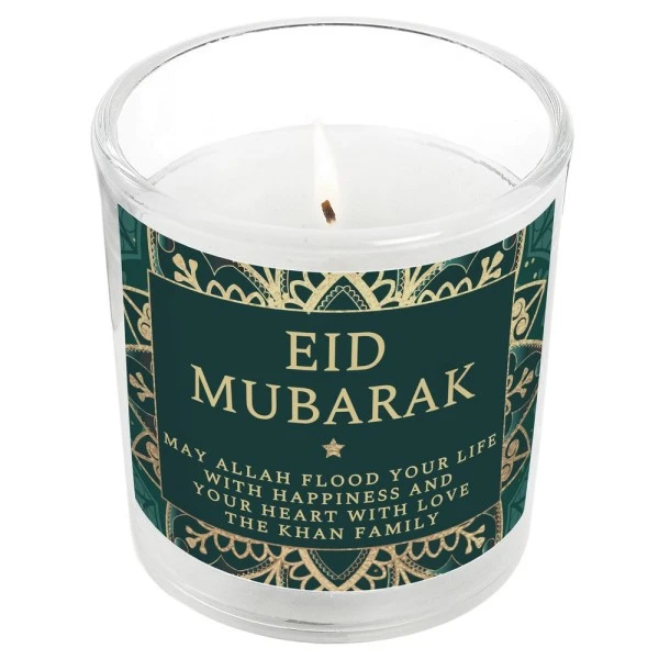 Personalised Eid And Ramadan Scented Jar Candle 5 Personalised Eid And Ramadan Scented Jar Candle - Image 5