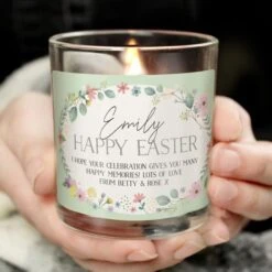 Personalised Springtime Scented Jar Candle -Xmas Decor Shop p0512ad69 2