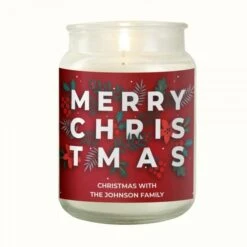 Personalised Christmas Large Scented Jar Candle 13 Personalised Christmas Large Scented Jar Candle -Xmas Decor Shop p0512ae15 6