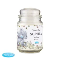 Personalised Me To You Floral Large Scented Jar Candle -Xmas Decor Shop p0512ae37 3
