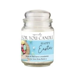 Personalised Especially For You Happy Easter Large Scented Jar Candle -Xmas Decor Shop p0512ae58 4