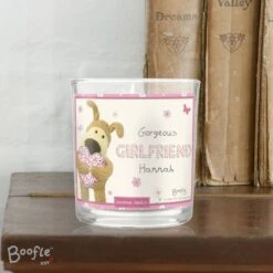 Personalised Boofle Flowers Scented Jar Candle -Xmas Decor Shop p0512z16 3