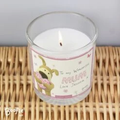 Personalised Boofle Flowers Scented Jar Candle -Xmas Decor Shop p0512z16 4