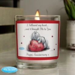 Personalised Me To You Heart Scented Jar Candle 7 Personalised Me To You Heart Scented Jar Candle -Xmas Decor Shop p0512z25 3