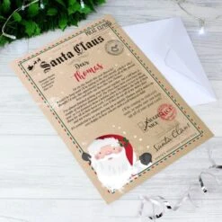 Personalised Santa Claus Letter 9 Personalised Santa Claus Letter -Xmas Decor Shop p0512z58 3