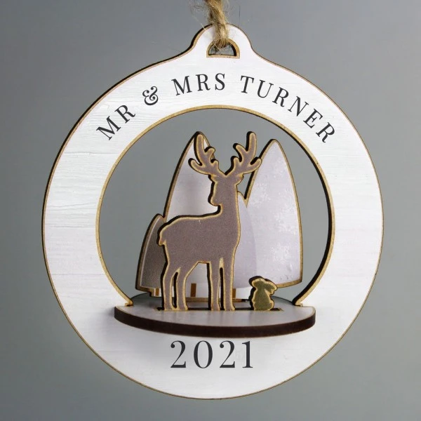 Personalised Make Your Own Reindeer 3D Decoration Kit 5 Personalised Make Your Own Reindeer 3D Decoration Kit - Image 5