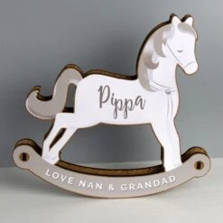 Personalised Make Your Own Rocking Horse 3D Decoration Kit -Xmas Decor Shop p071188 5