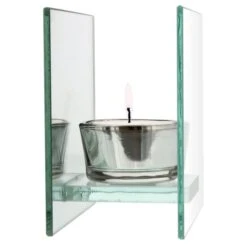 Personalised Floral Bouquet Mirrored Glass Tea Light Candle Holder -Xmas Decor Shop p1007c21 4